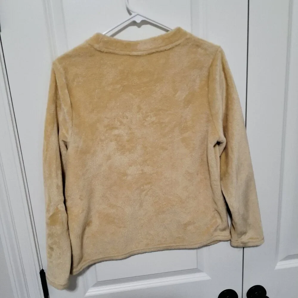 Disney Winnie the Pooh Women's Fleece Soft Pajama Top Size Small - Picture 7 of 16